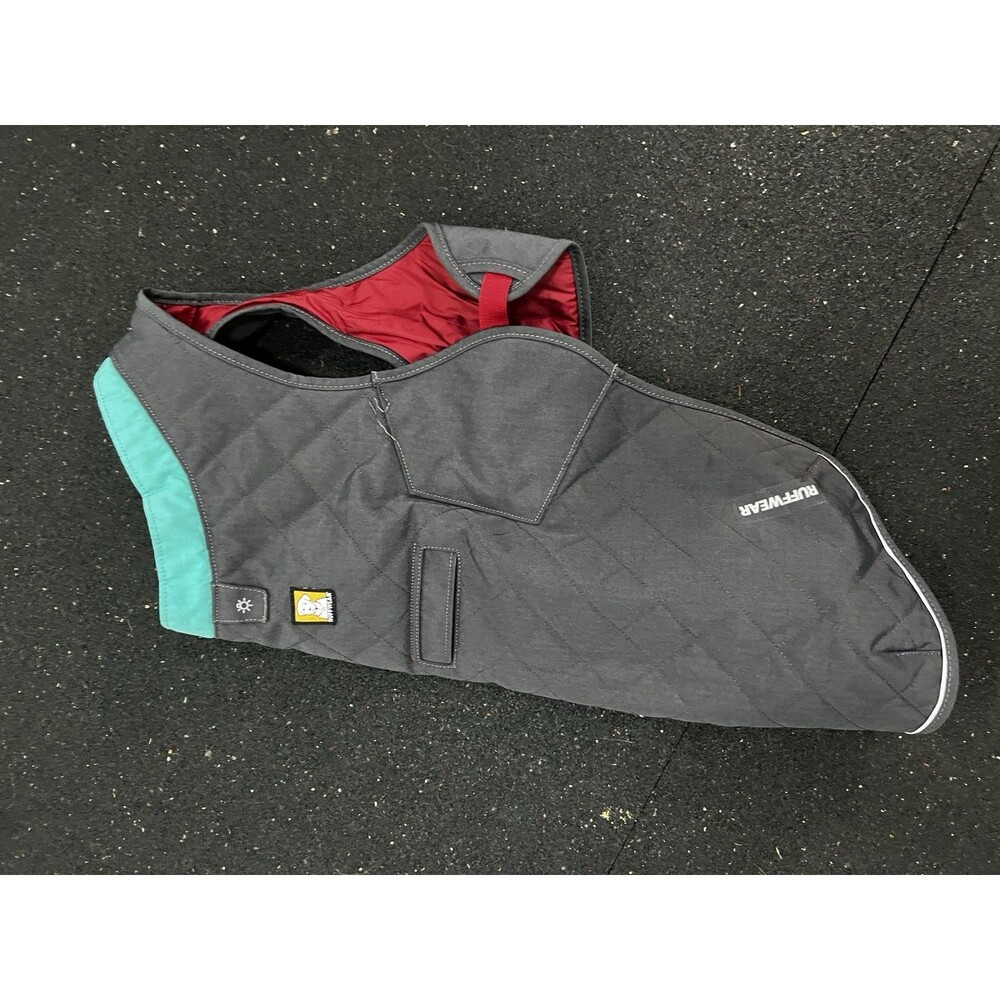 Ruffwear Stumptown Jacket Insulated Dog Coat Jacket Twilight Grey size small